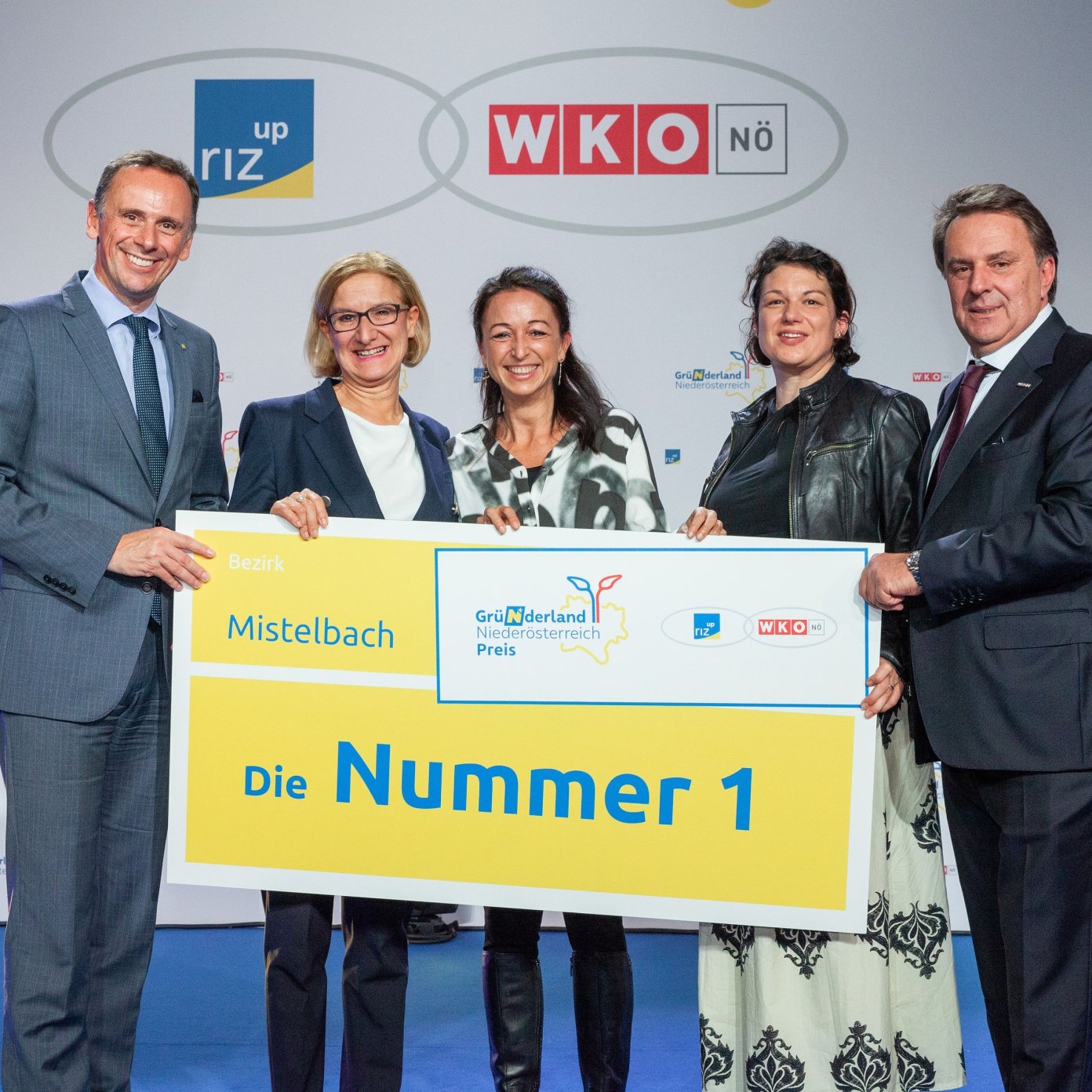 1. Platz Gründerland Niederösterreich